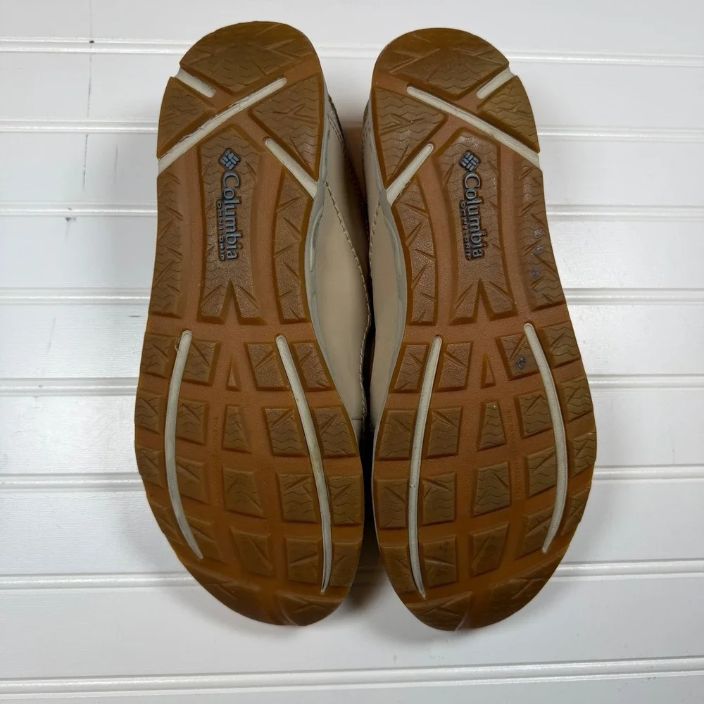 Columbia PFG Bahama Vent Loco Relaxed Mens Boat Shoes Tan BM4605-271 10